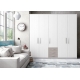 Armarios Puertas batientes F-631 MOD-5 PUERTAS 3 CAJONES