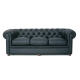 Sofas CAPITONE CHESTER S SIMIL PIEL 3 PLAZAS