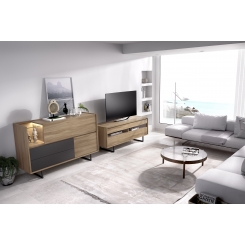 Composición Salón Moderno Duo 10 Largo 295 cm