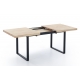 Mesa comedor extensible Natural roble nordish/negro