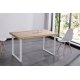 Mesa comedor fija Natural roble nordish/blanco