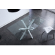 Mesa comedor fija Cross blanco
