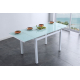 Mesa comedor extensible Milán blanco