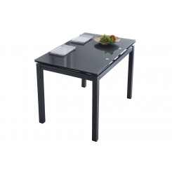 Mesa comedor extensible Milán gris