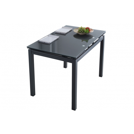 Mesa comedor extensible Milán gris