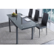 Mesa comedor extensible Milán gris