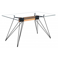 Mesa comedor cristal Rods