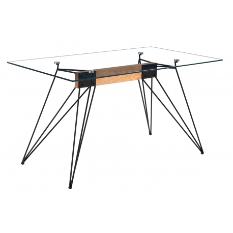 Mesa comedor cristal Rods