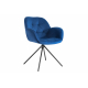 Silla comedor / butaca Belfast velvet azul