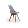 Silla comedor modelo Bistro gris