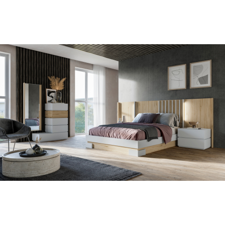 Dormitorio Moderno F440-MS09