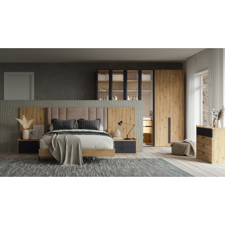 Dormitorio Moderno F440-MS11