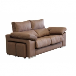 Sofas BELGR222 PUFFS DESLIZANTE Y RECLINABLE