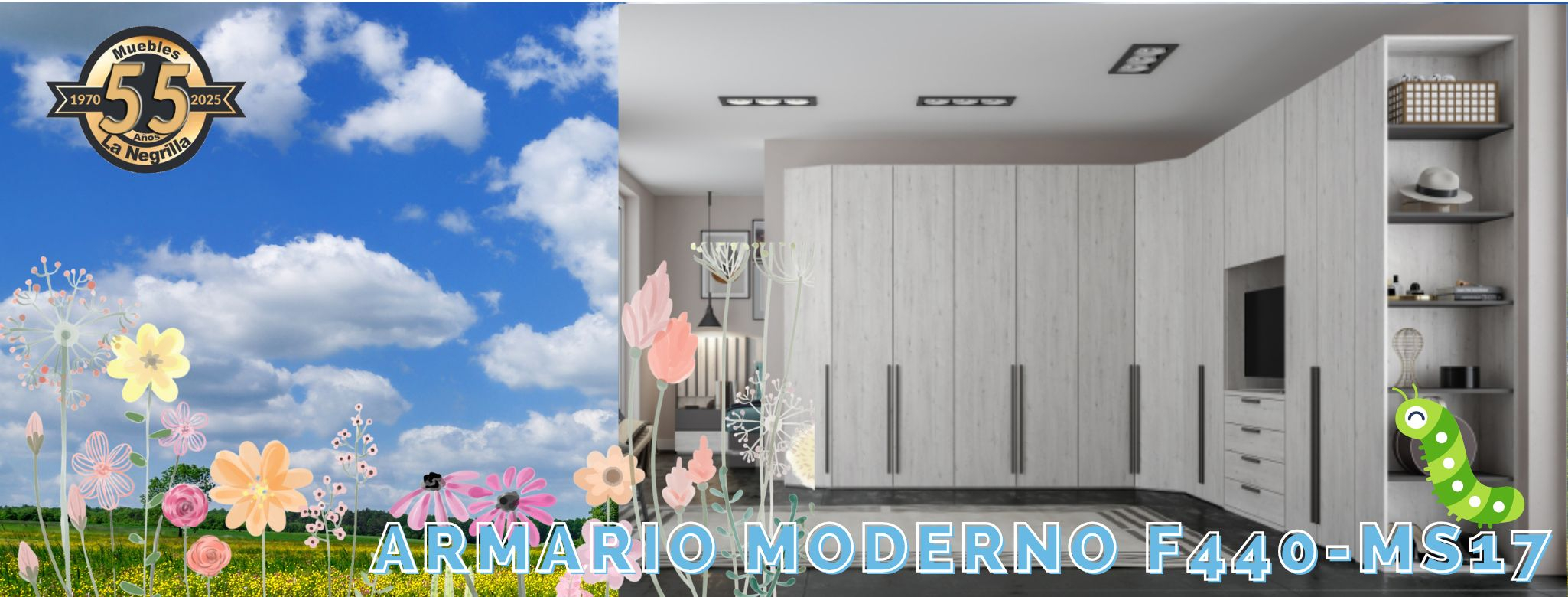 Armario Moderno F440-MS17