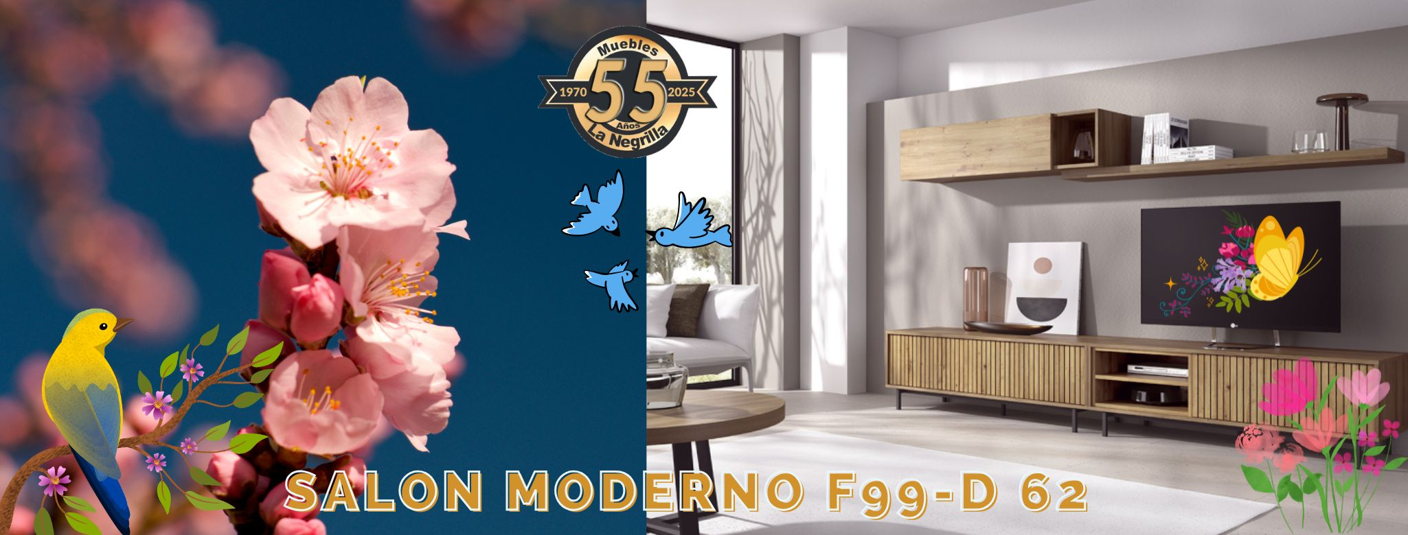 Salon Moderno F99-D 62