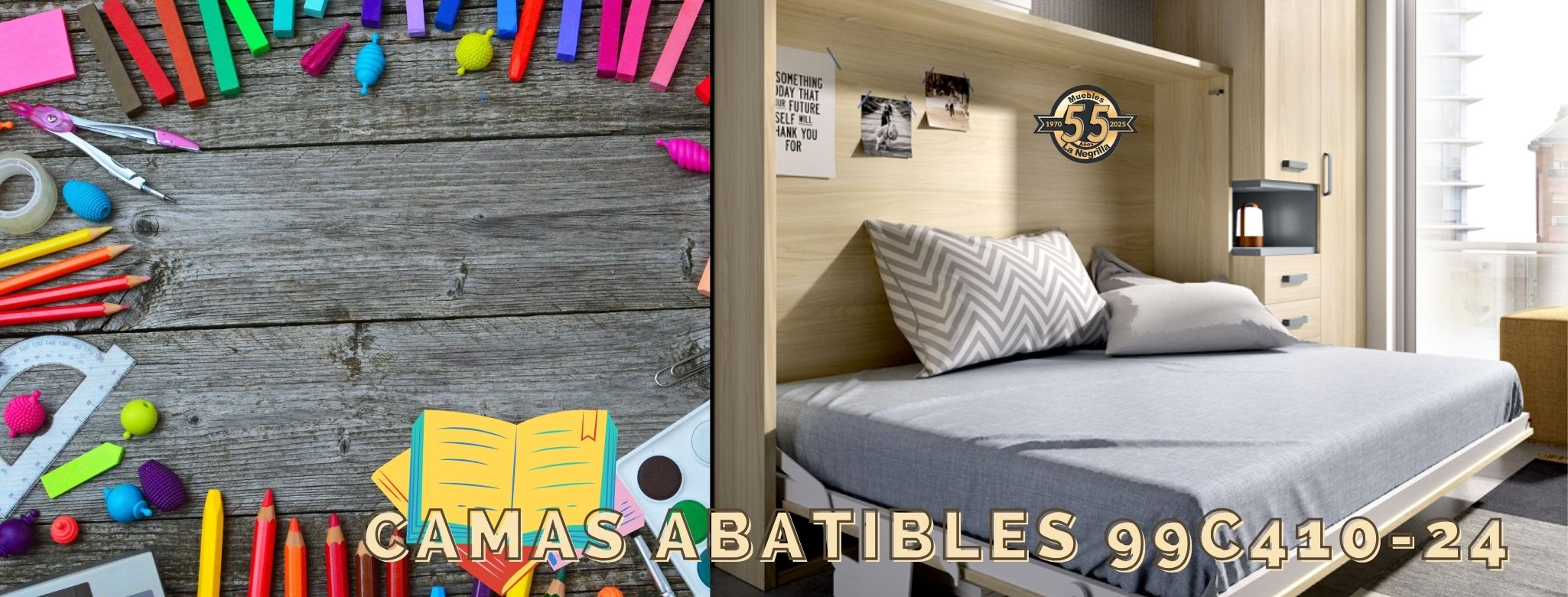 Camas abatibles 99C410-24